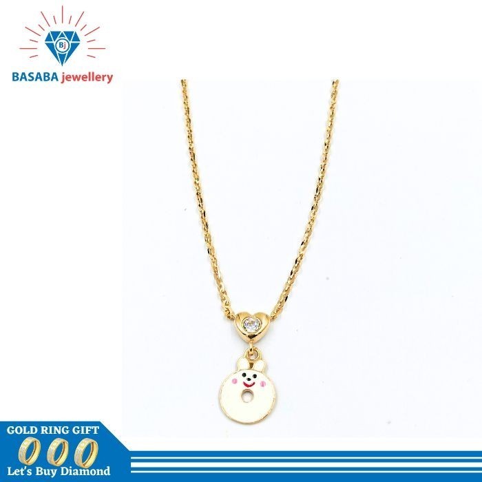 KALUNG EMAS 375 ASLI PERHIASAN KALUNG ANAK ORIGINAL