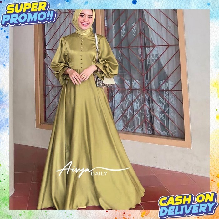 Baju Muslim Wanita Terbaru 2024 Gsmis Hari Raya Idul Fitri Gamus Gmis Gemis Longdress Bsju Gamies Sy