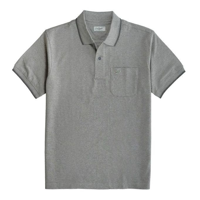 Crocodile CRCOLE 4 - Kaos Polo Pria Original - Katun - Fossil,M