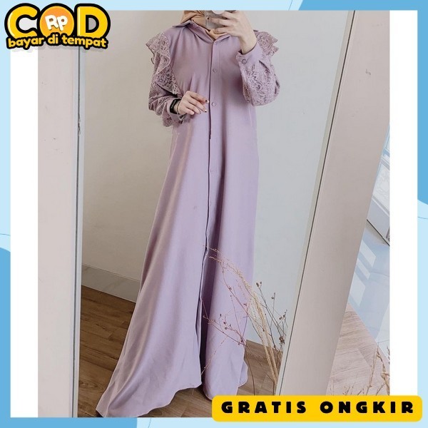 Modern Dres Perempuan Syari Bj Gammis Lebaran Dress Wanita Terbaru Hamis Moslem Dress Wanita Muslima