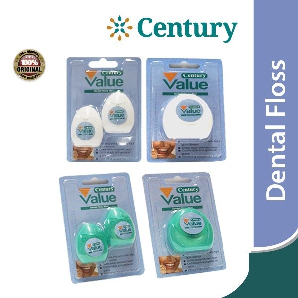 Century Dental Floss / Dental Floss / Benang Gigi / Pembersih Gigi