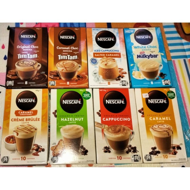 

(BISA COD)Ready Aneka Minuman Kopi/Teh/Coklat berbagai Negara harga untuk 1 sachet