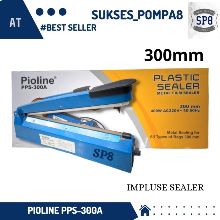Impulse Sealer / Alat Press Perekat Plastik 30Cm / Las Plastik Original Dan Terpercaya