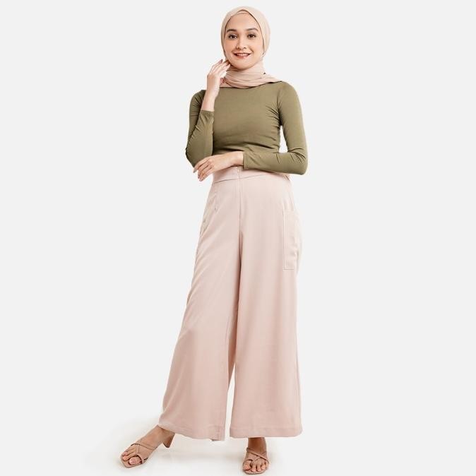 Kaos Manset Lengan Panjang Wanita A05800Q Olive