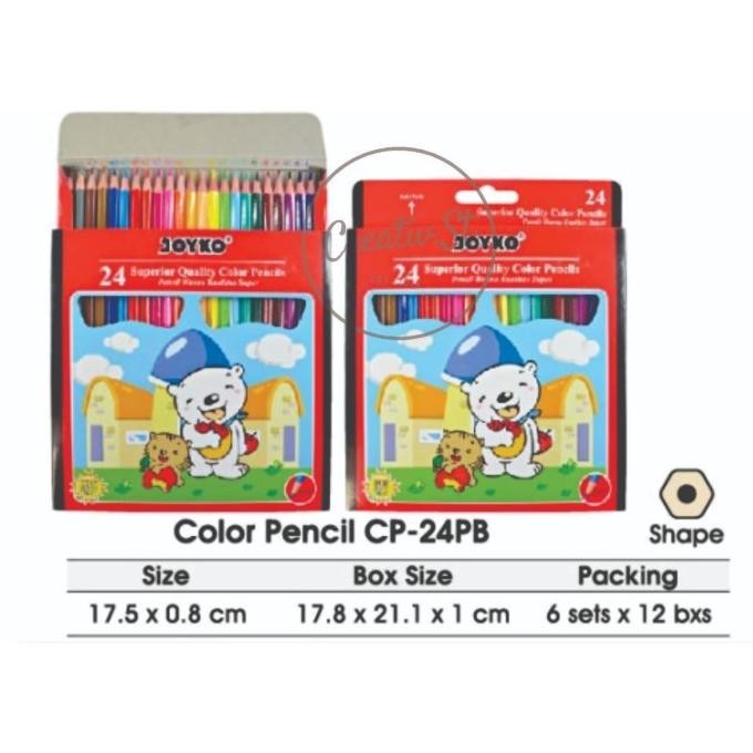 

Baru Pensil 24 Warna Joyko ~