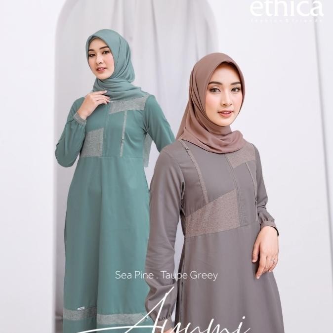Ready Gamis Ethica Ayumi 354 Pengiriman Cepat