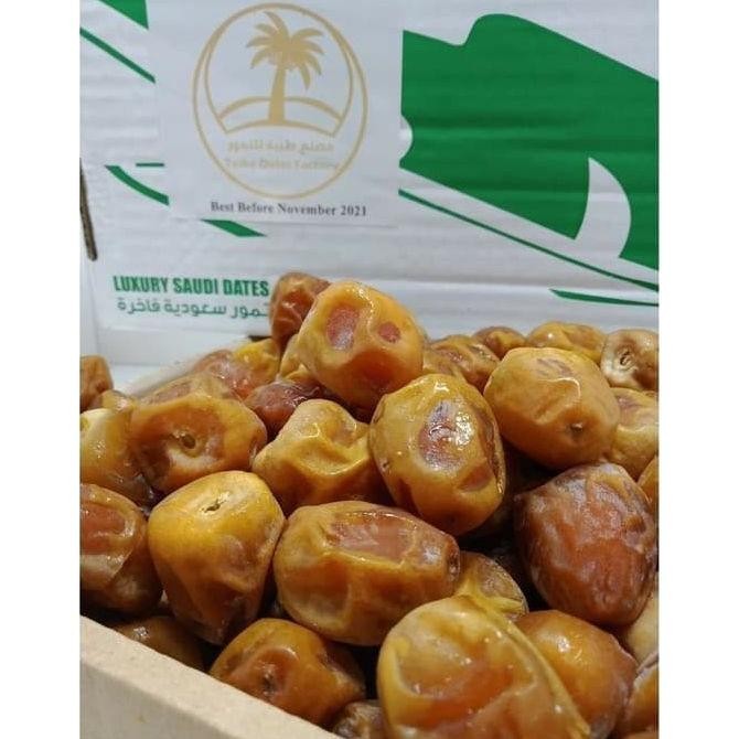 

Restock Lagiii!! Kurma Sukari Madinah Kurma Raja 1 Box 3Kg