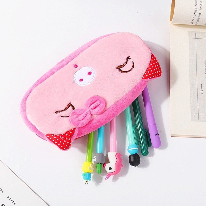 

AKB Pouch Aksesoris Kosmetik Karakter Lucu tempat pensil karakter kotak pensil
