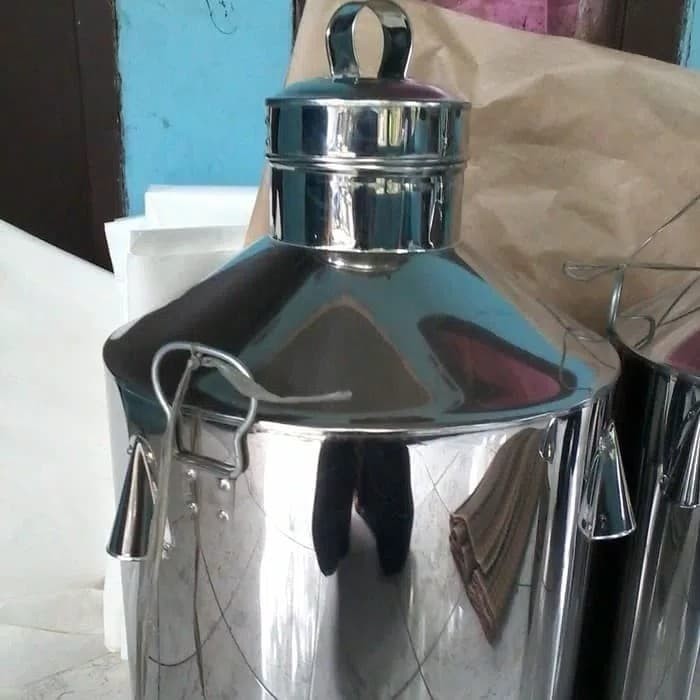 Dandang Bajigur 32cm / Dandang Air Uk.32 FREE Irus Bajigur