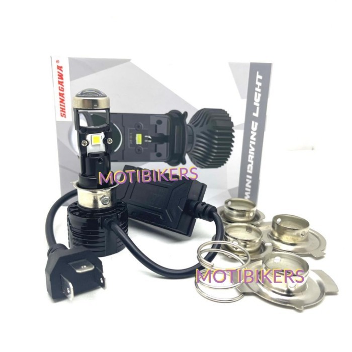Ready Lampu Depan H6-H4 PROJETOR Mini Cut Off Projie Biled