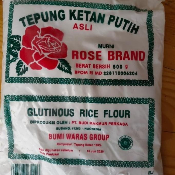 

Tepung Ketan Putih Rose Brand 1 Dus
