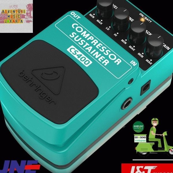 Behringer Compressor Sustainer Cs400 Efek Gitar Bass Behringer Cs400