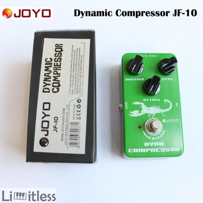 Efek Gitar Joyo Dynamic Compressor Jf-10 Jf10 Jf 10 Original