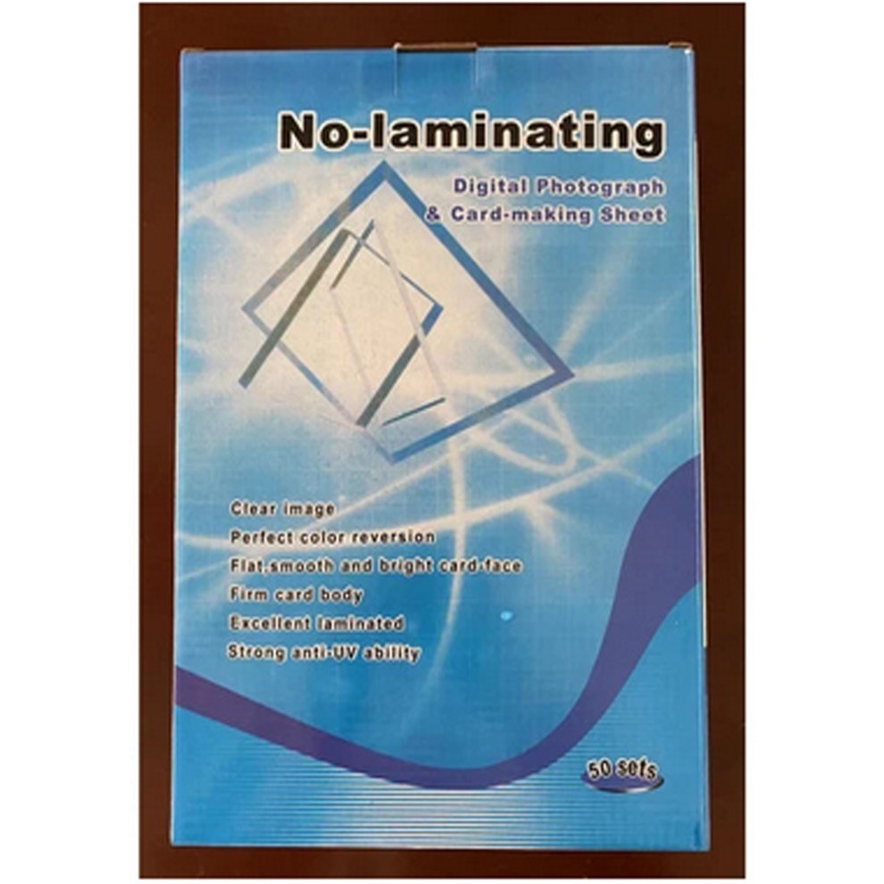 

BEBAS ONGKIR - Kertas PVC ID Card Instan 0,96mm Double Side White