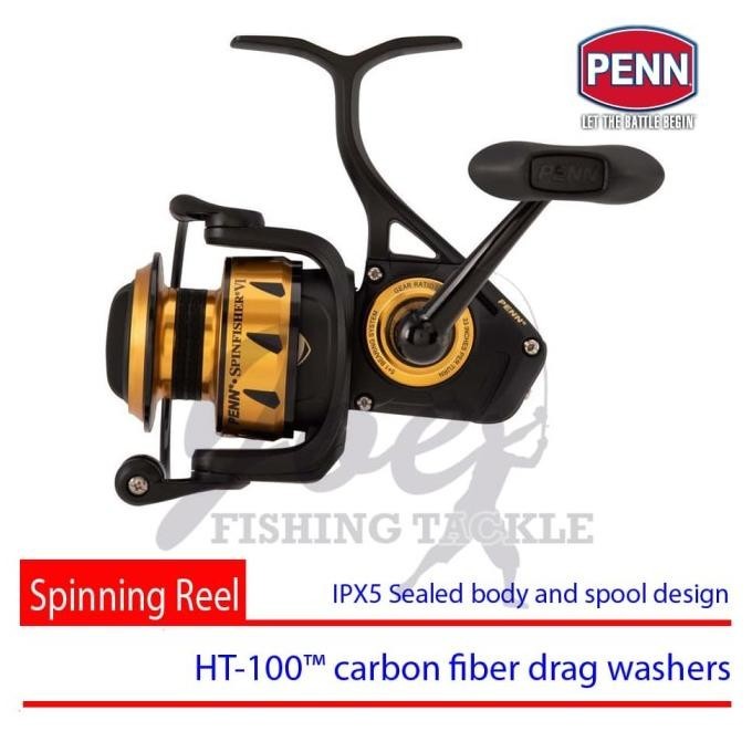 Penn SSVI 2500 Spinfisher VI Reel Spinning Pancing Full Metal Body