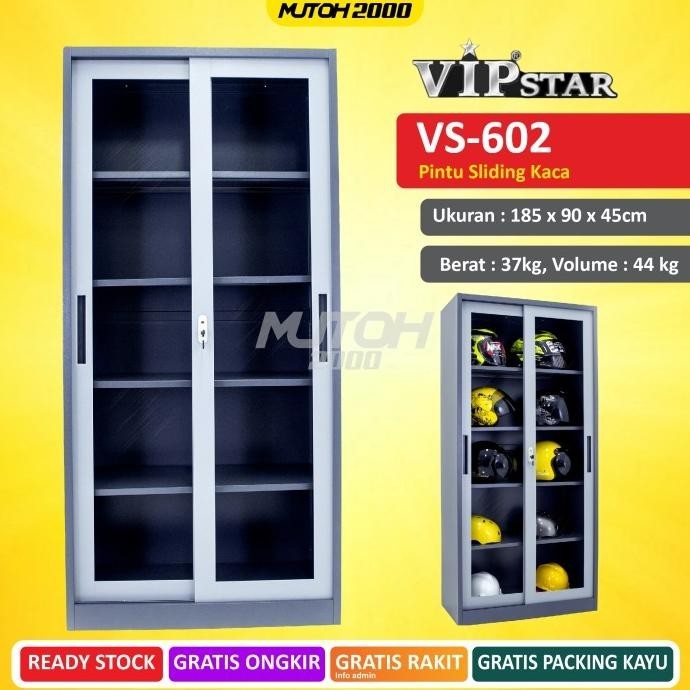 

Sale Now Vip Star Vs-602 Lemari Arsip Besi Pintu Sliding Kaca Berkualitas