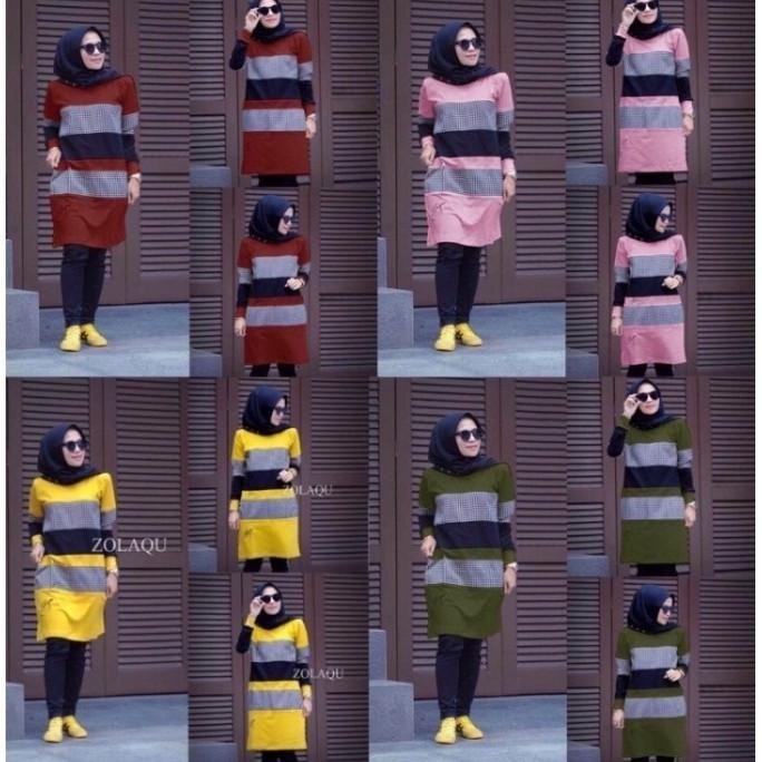 Baju Tunik Terbaru 2020 Tunik Muslim Salur