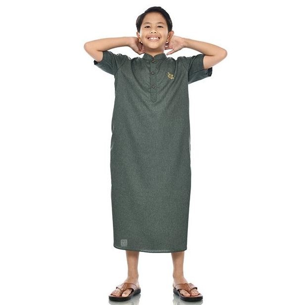Gayalo - Jubah Gamis Anak Laki-Laki Katun Madinah Tosca
