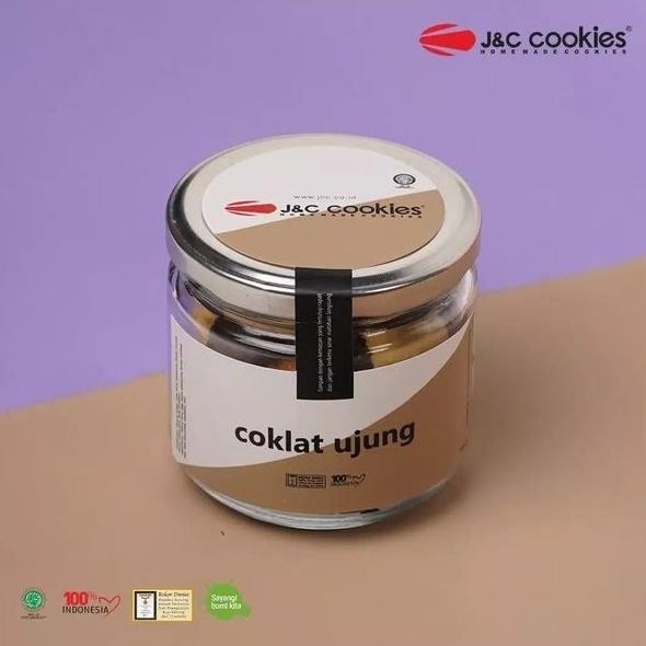 

New Jnc Cookies Coklat Ujung Toples Kaca By J&C Cookies Pengiriman Cepat