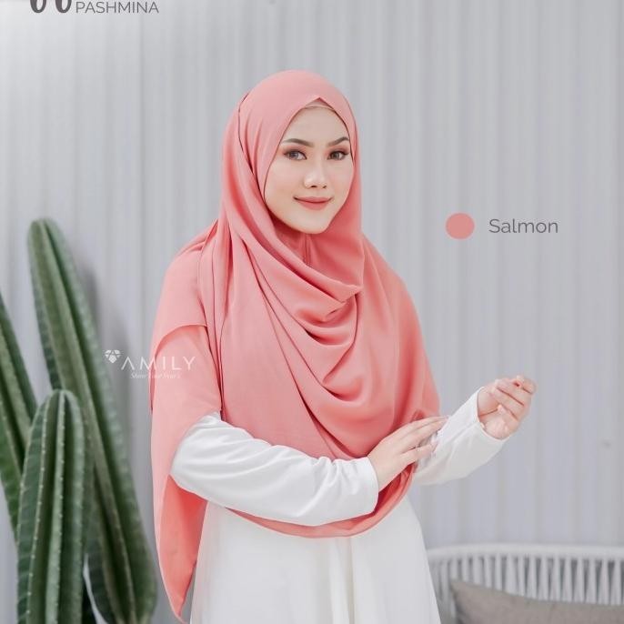 Amily Hijab - Iffah Pashmina Instan 12 Warna