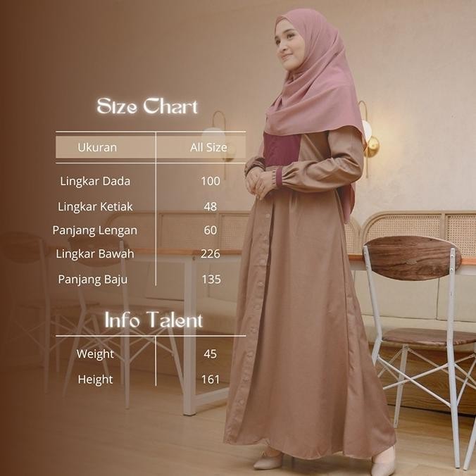 Syamila Dress Gamis Remaja Polos Kekinian Baju Lebaran 2022 Buat Pesta