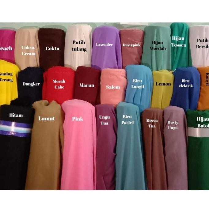 Jilbab Segitiga Instan 2Layer / Hijab Instant Segitiga / Jilbab 2Layer