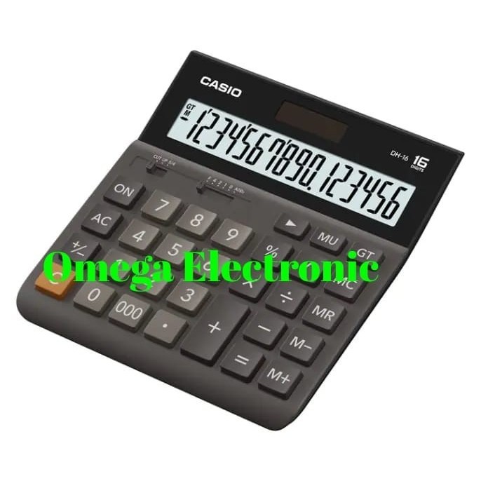 

Casio Dh 16 - Calculator Desktop Kalkulator Meja Kantor Office Dh-16