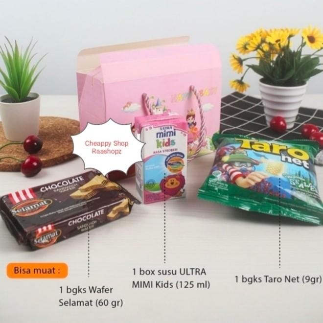 

Box Sovenir Ulang Tahun Goodie Bag Ultah Dus Snack Kotak Snack Baby 087