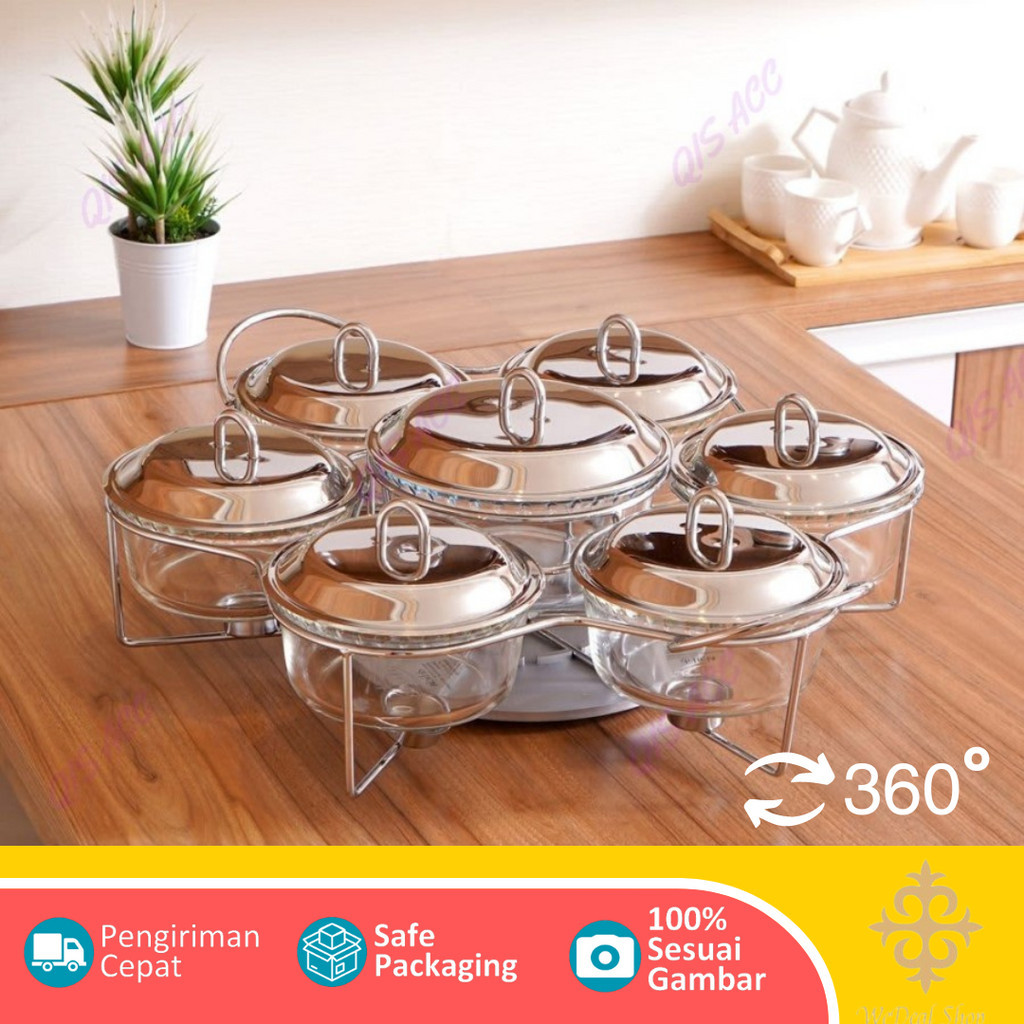 MANGKUK PRASMANAN SET MANGKOK PIRING SUP SOP PEMANAS PENGHANGAT TEMPAT