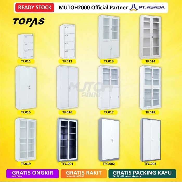 

Lemari Arsip Lemari Besi Filling Cabinet Topas Tf Katalog