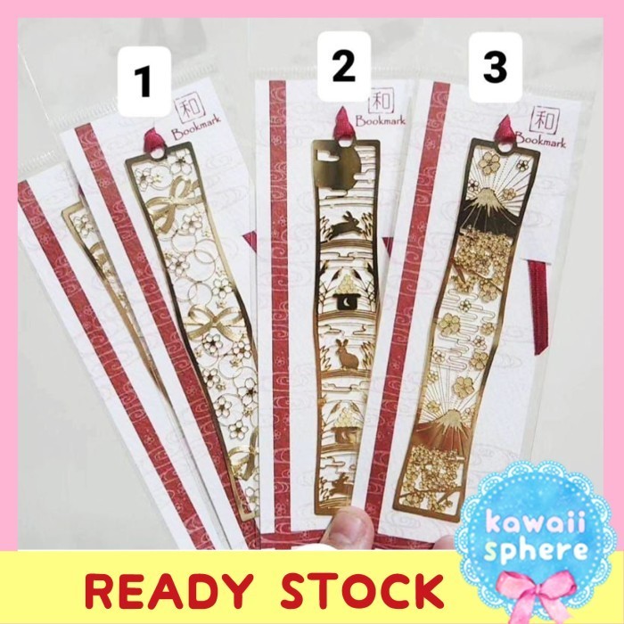 

Toyo Japanese Golden Bookmark Wa Book Mark Seimitsu Kogyo