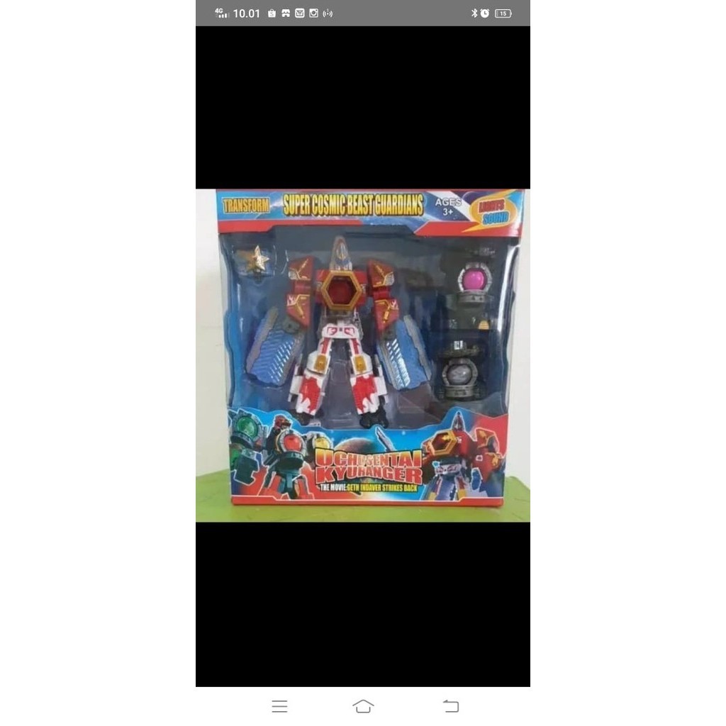 Mainan Uchusentai Kyuranger/Mainan Anak