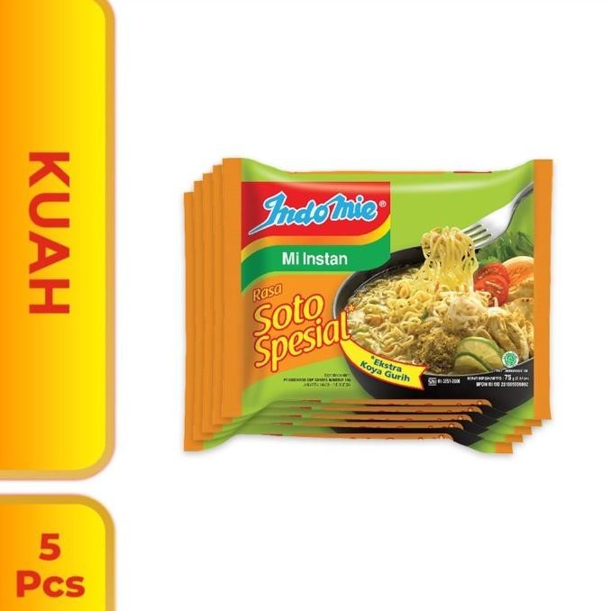 

5 Pcs - Indomie Kuah Soto Spesial