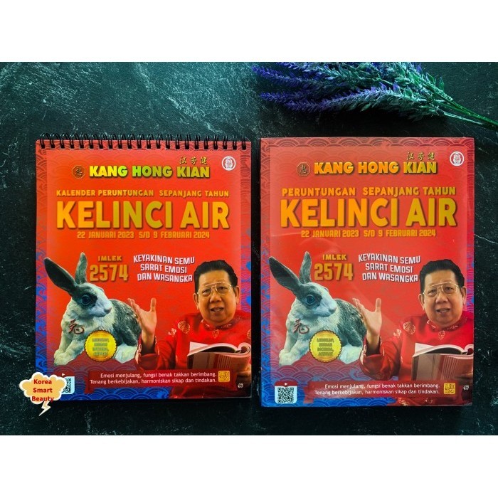 

Buku Dan Kalender Peruntungan Kelinci Air (Imlek 2574) - Kang Hong Kia
