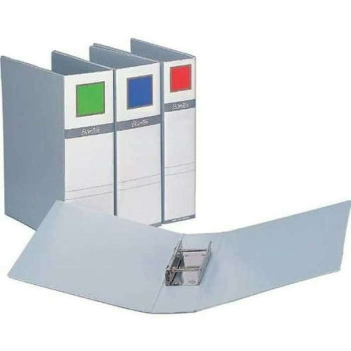 

Bantex Pipe Post Binder F4 10 Cm 1312 Grey