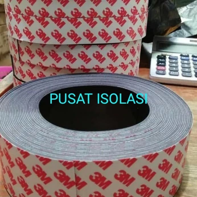

Stiker Magnet Tape 3M/ Magnet Roll Uk"1 Inchi X 10 Mtr