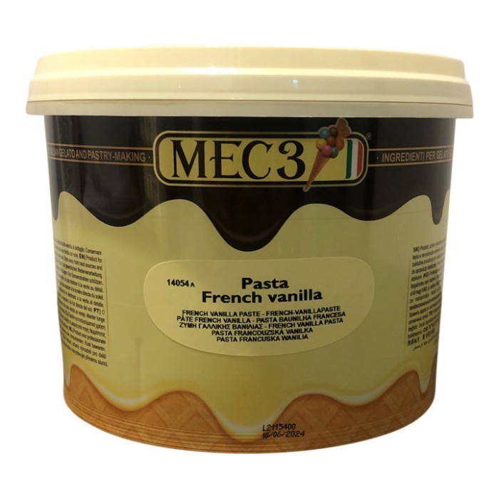 

Mec3 Pasta French Vanilla Paste 120Gr Perisa Ice Cream Gelato Filling