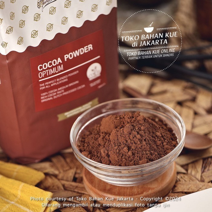 Van Houten Optimum 500Gr Pure Cocoa Cokelat Bubuk Murni Powder