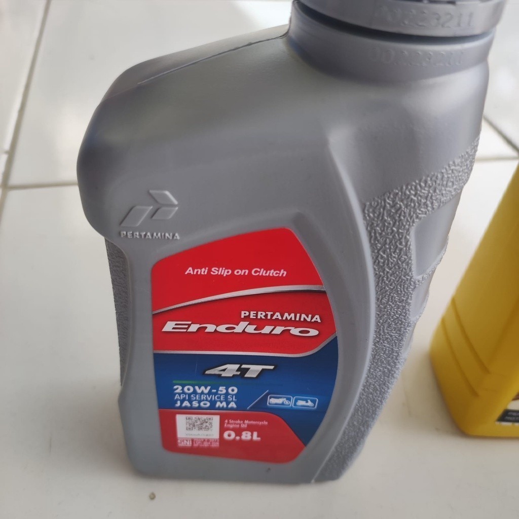Oli Enduro 4T 20W50 0.8L Anti Slip Kopling Enduro 20W-50 Oli motor bebek