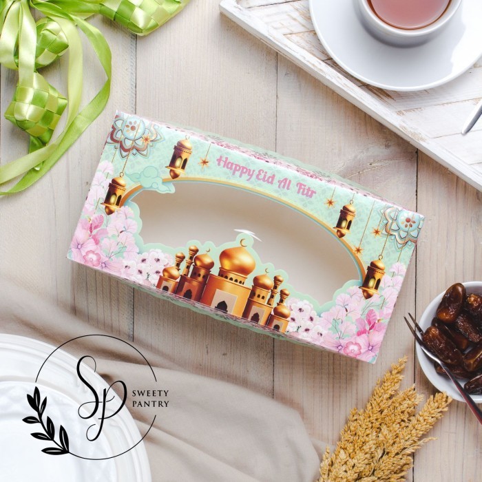 

Lulu - Dus Cake Box Packaging Kotak Hampers Toples Lebaran Idul Fitri 025