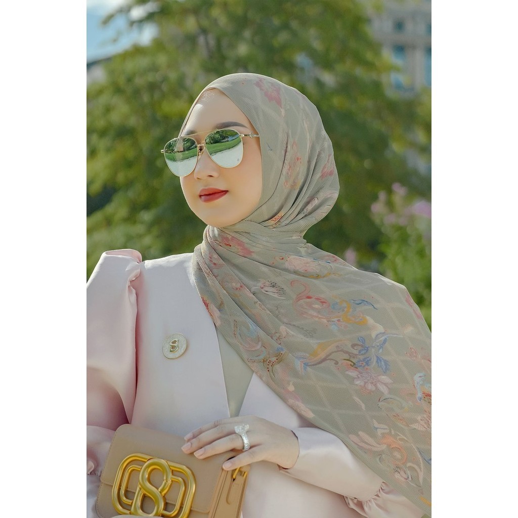 The Autograph Pleated Shawl - Dijon