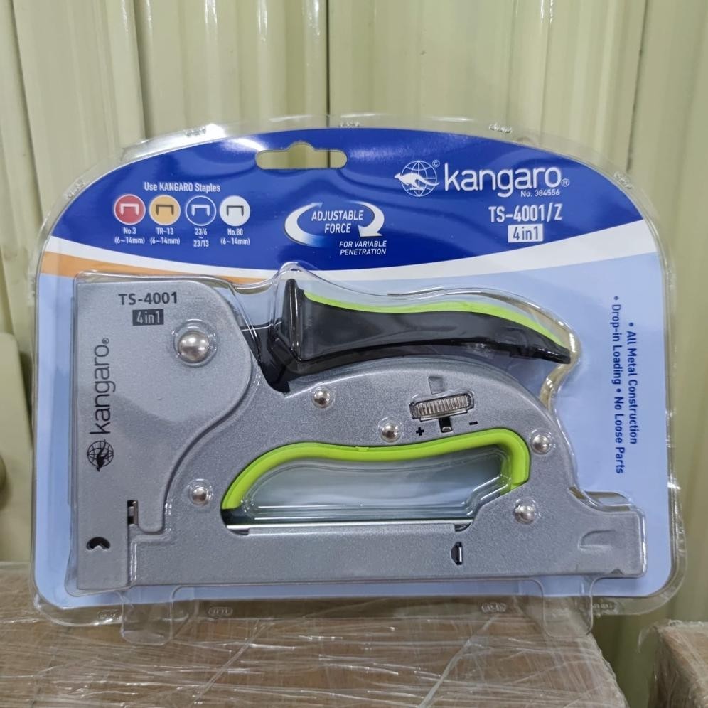 

SPECIAL Gun Tacker Alat Staples Tembak 4in1 / Stapler Kangaro TS-4001| TS4001 AP00