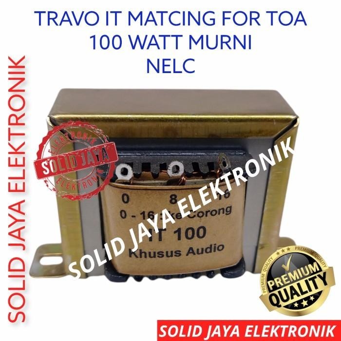 TRAVO TRAFO IT 100 NELC MATCHING MEICING MECING FOR SPEAKER CORONG TOA