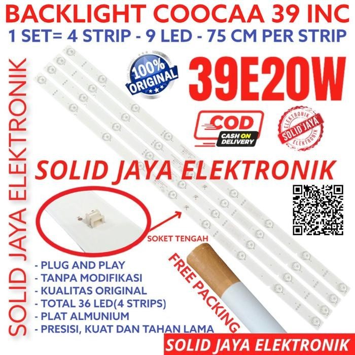 BACKLIGHT TV COOCAA 39 INC 39E20W LAMPU BL LED TV 9K 3V IN INCH COCA