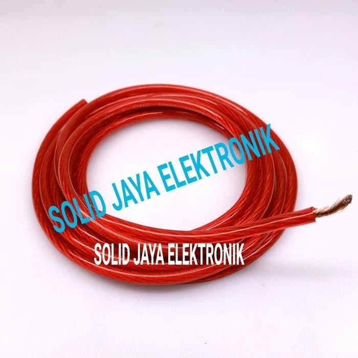 KABEL AWG 8 KABEL SERABUT TUNGGAL KABEL POWER MOBIL DC AMPLIFIER BAGUS