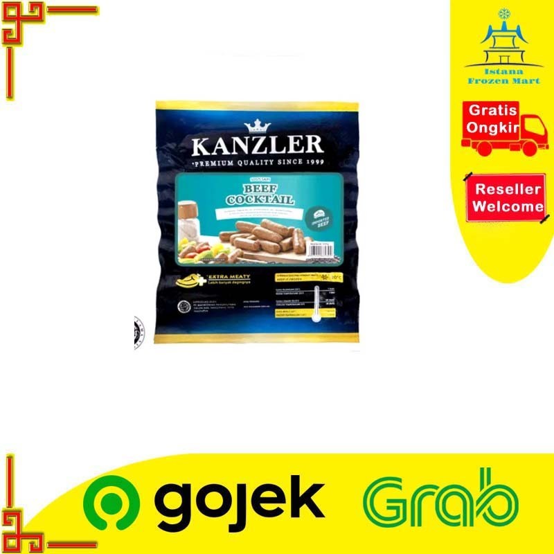 

Beef Cocktail Sausage KANZLER Sosis Sapi 250 GR