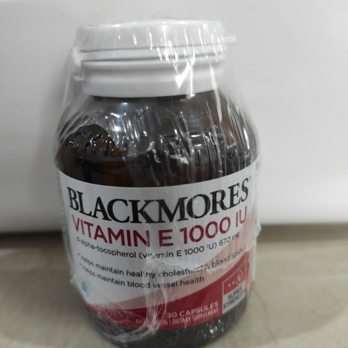 Blackmores Vitamin E 1000 Iu Natural E 1000Iu Healthy Cholesterol