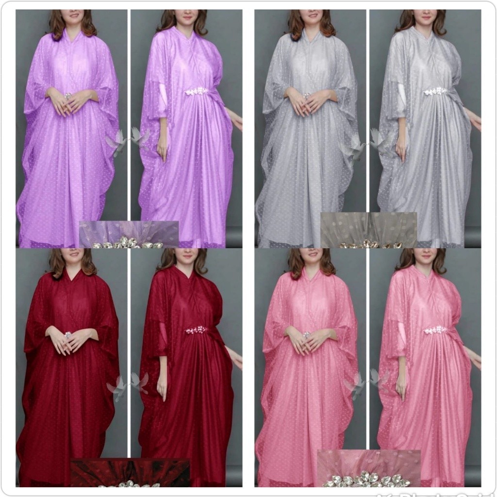 Kaftan Wanita Terbaru Kekinian 2022 Full Sulam Payet Isyana Kaftan Real Pict Ori By Mieux All Size C