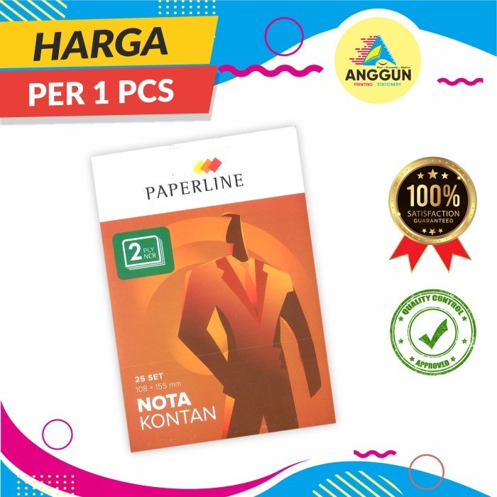 

Buku Nota 2 Rangkap / Buku Nota 2 PLY / Buku Nota K2 Paperline