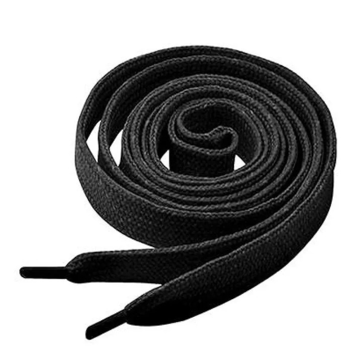 

Tali Sepatu Hitam Pipih